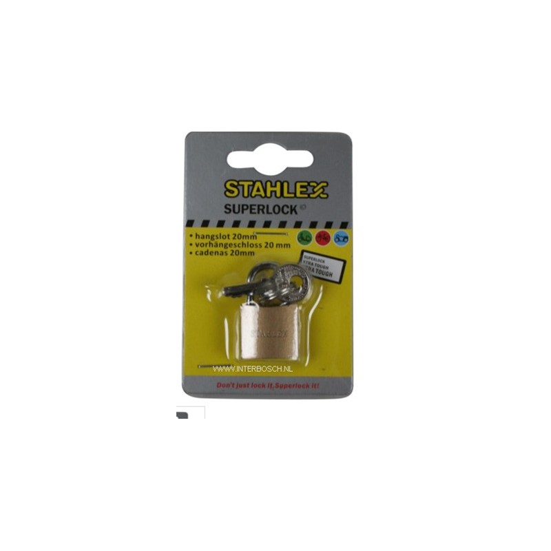 hangslot 20mm Stahlex