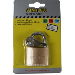 hangslot 38 mm Stahlex