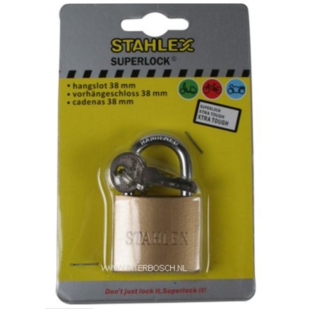 hangslot 38 mm Stahlex