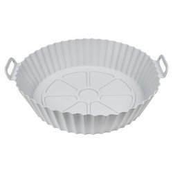Airfryer bakje siliconen rond diam 22,5 cm