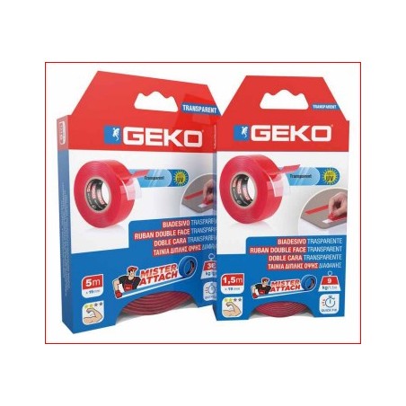 Geko ULTRA STRONG DOUBLE-SIDED ADHESIVE 19mmx1,5m