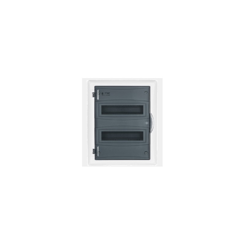 Coffret 24 modules apparent + terminal bars incl Coffret 24 modules apparent + terminal bars incl