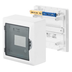 Verdeelkast opbouw 6 modules + terminal bars inc