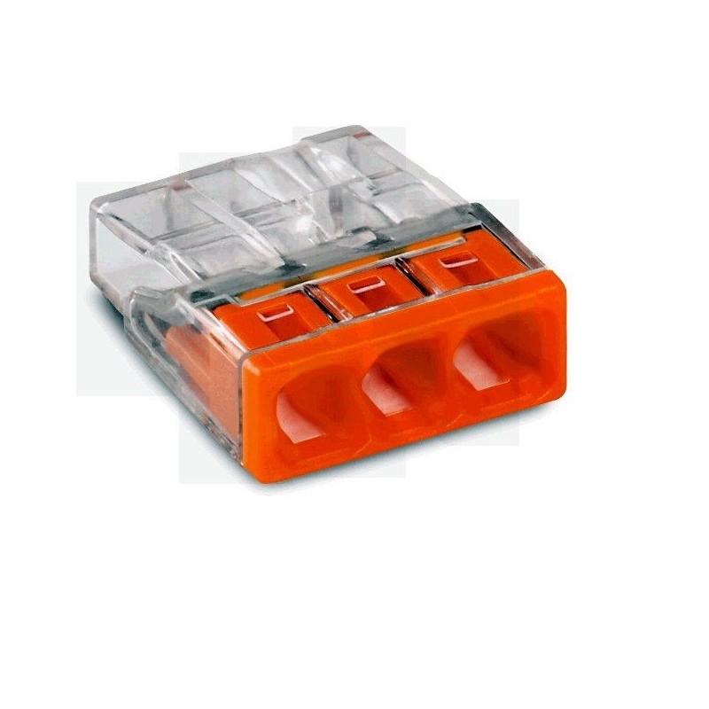 WAGO CONNECTOR 3X2,5mm (KPL 12PCS) WAGO CONNECTOR 3X2,5mm (KPL 12PCS)