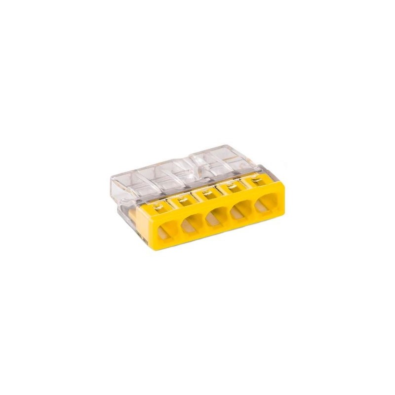 WAGO CONNECTOR 5X2,5mm (KPL 12PCS) WAGO CONNECTOR 5X2,5mm (KPL 12PCS)