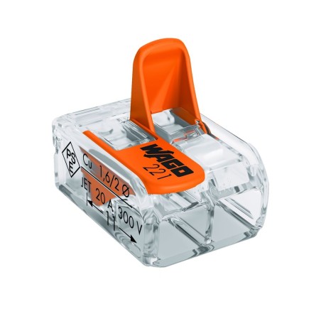 WAGO MINI QUICK CONNECTOR 2X4mm (KPL 6 PCS)