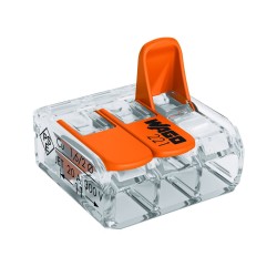 WAGO MINI QUICK CONNECTOR 3X4mm (KPL 6 PCS)