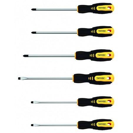 Screwdriver in cardboard box set 6pcs CR-V TMP