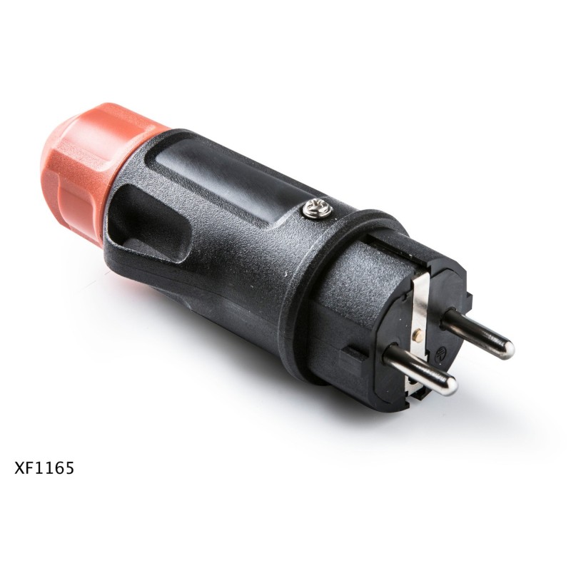 Socket IP54 zwart man2P+Z