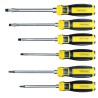Hex go-thru screwdriver set 6pcs CR-V TMP