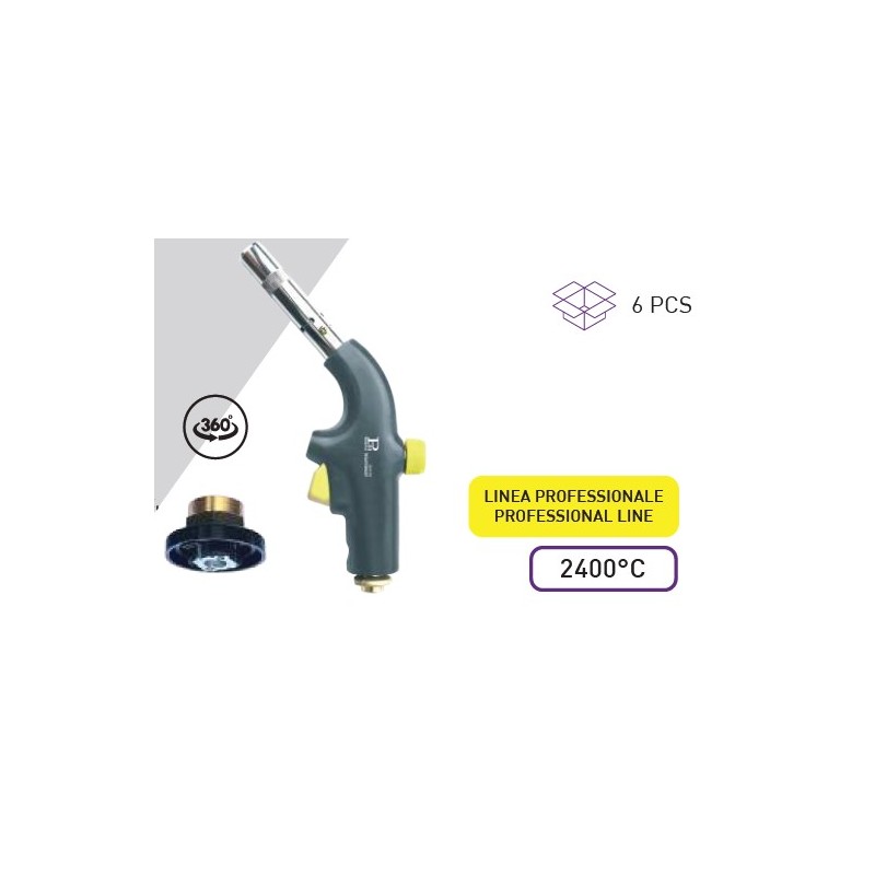 brander 360° voor gas cartridge Car250gr