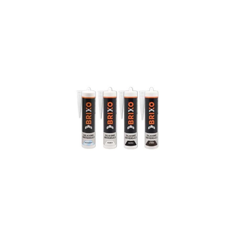 Brixo kit silicone transparent universal 280ml