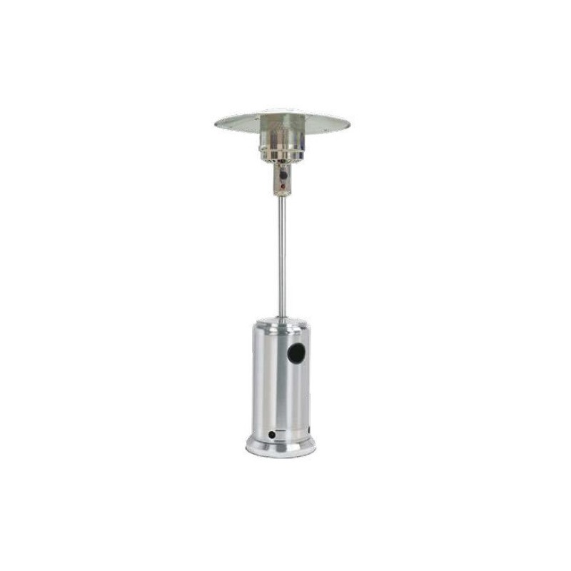 Terrasverwarmer inox uitvoering 222cm