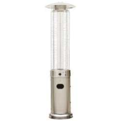 Terrasverwarmer inox  222cm 360° straling