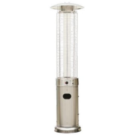 Terrasverwarmer inox  222cm 360° straling