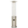 Terrasverwarmer inox  222cm 360° straling