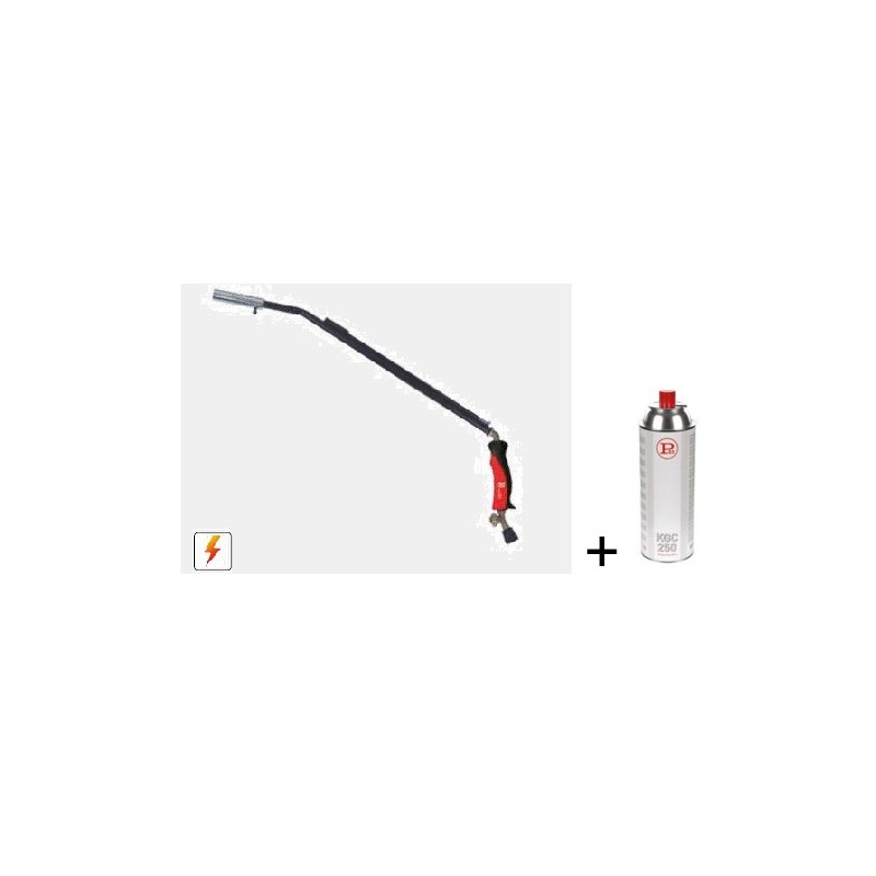 Onkruid - bbq-brander -Piezo + gasbus CAR250
