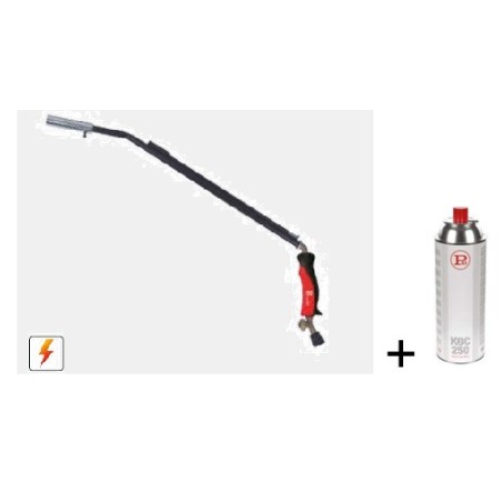 Onkruid - bbq-brander -Piezo + gasbus CAR250