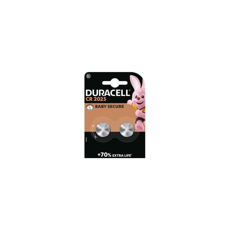 Duracell 2025  3V blister 2 pcs lithium