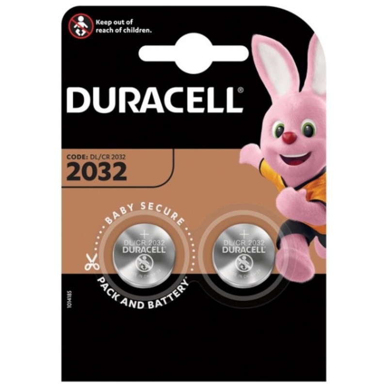 Duracell 2032  3V blister 2 pcs lithium