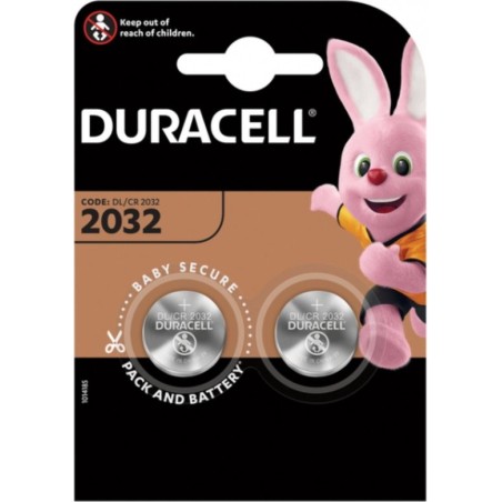 Duracell 2032  3V blister 2 pcs lithium