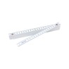 plooimeter 2m lengte in plastiek