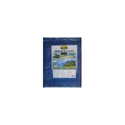 dekzeil 3 x 4m blauw  120gr/m²