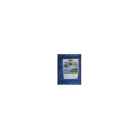 bâche 3 x 4 mtr bleu   profi 120gr/m²