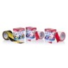 GEKO werf veiligheidslint 70mmx200m  rood/wit