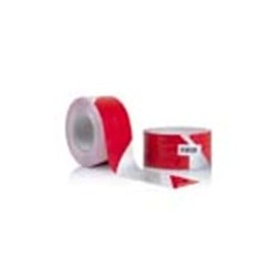 GEKO REFLECTOR SIGNAL TAPE  white/red mm 70 X 100