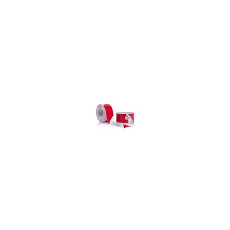GEKO REFLECTOR SIGNAL TAPE  white/red mm 70 X 100