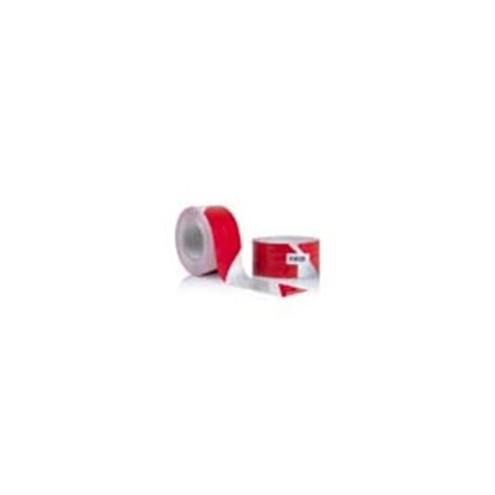 GEKO REFLECTOR SIGNAL TAPE  white/red mm 70 X 100