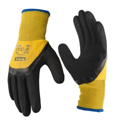 Gants de travail  Latex  gloves PG09 GRIP+etiquete