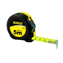 Rolbandmeter 5m x 25mm anti-corrosion matt coating
