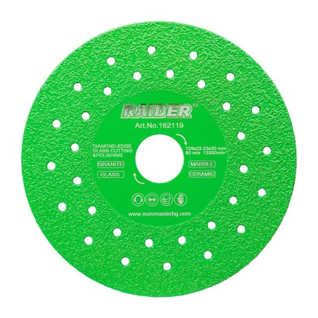 Diamond Glass Cutting/Grinding Disc 125x22,23x30mm