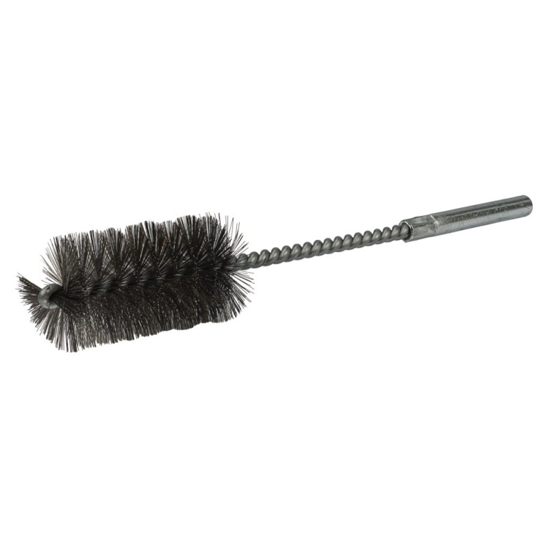 Brosse tubulaire en acier avec tige Ø32x55x200mm