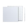 Inbouwarmatuur vierkant 36W 3 kleuren led