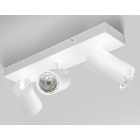 ENFASI  surface-mounted fixture for 3xGU10 WHITE