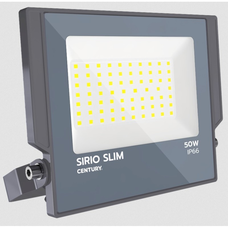 LED FLOOD SIRIO SLIM - 50W - 4000K - 4500Lm - IP66
