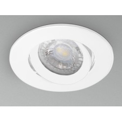 KLAK ROUND  Adjustable fixture WIT GU10