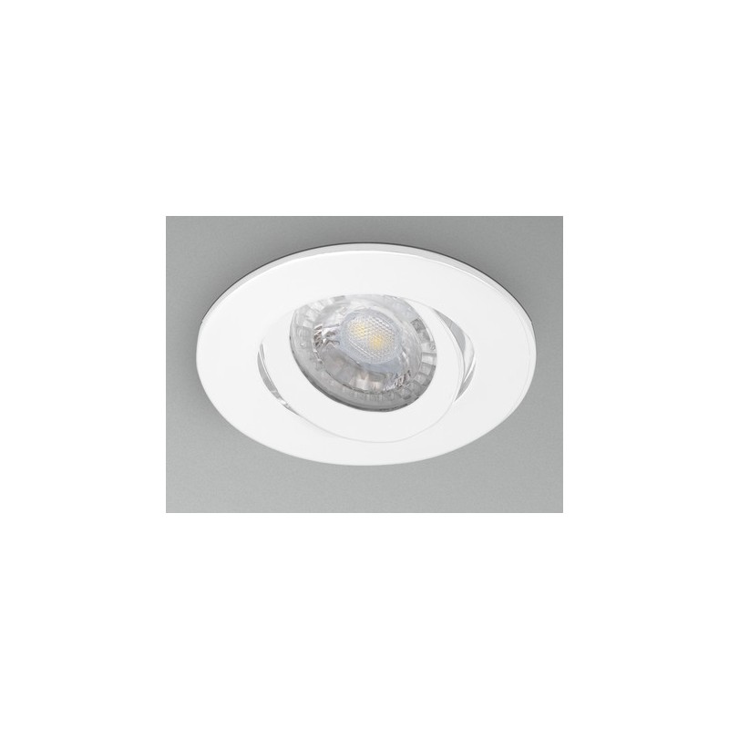 KLAK ROUND  Adjustable fixture WIT GU10