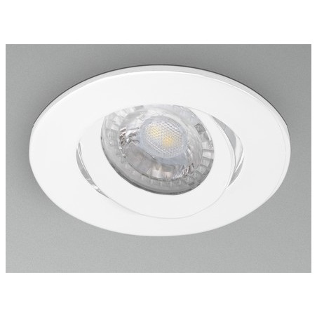 KLAK ROUND  Adjustable fixture WIT GU10