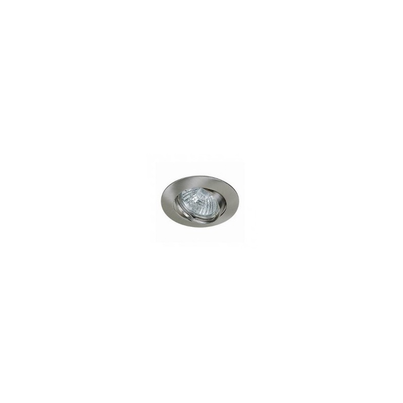 Richtbare GU10 spot nikel satin
