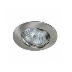 GU10 spots encastrable nikel satin orientable