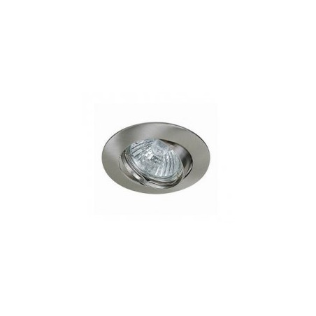GU10 spots encastrable nikel satin orientable