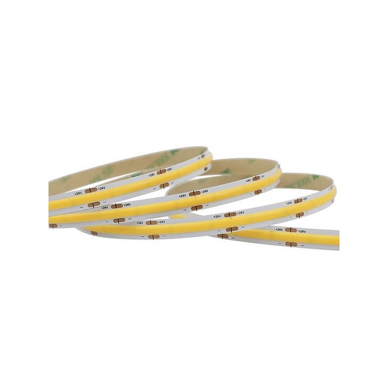 LED TAPE COB 5M 12W 24V 2700K 480L/M IP44 PRO