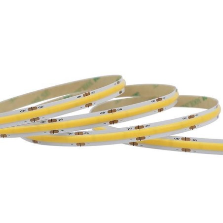 LED TAPE COB 5M 12W 24V 2700K 480L/M IP44 PRO