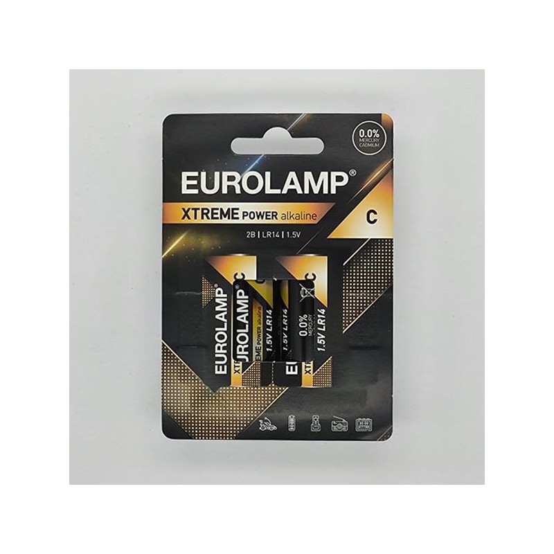 Pile Extreme C  LR14  2 pcs