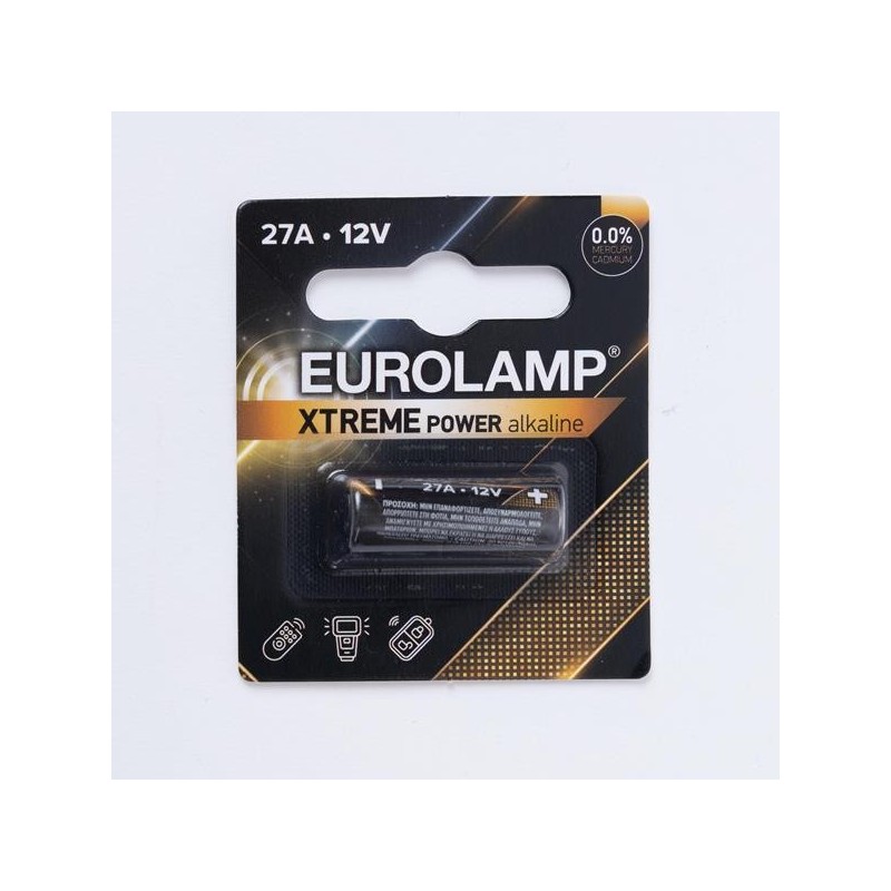Batterij Extreme 27A 12V  1pc alkaline
