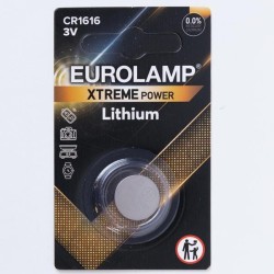 Batterie lithium Extreme CR1616 1pcs 3V